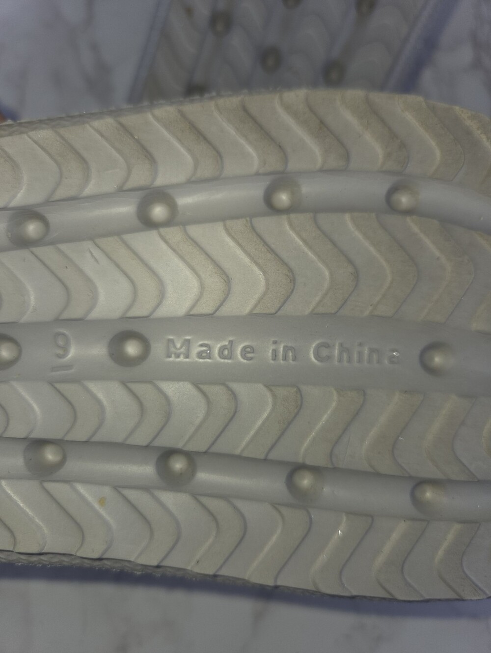 bebe Silver Glitter Slide Sandals with Logo(B111) - Picture 5 of 5